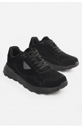 Кроссовки мужские черного цвета А1149-2 210379C Кроссовки мужские черного цвета А1149-2 210379C