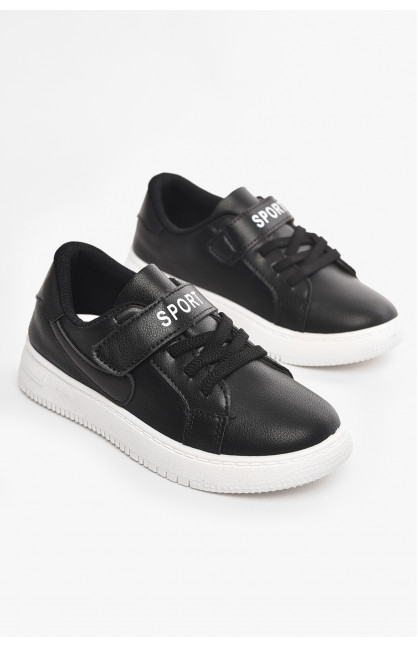 Кроссовки детские черного цвета А-329 210384C