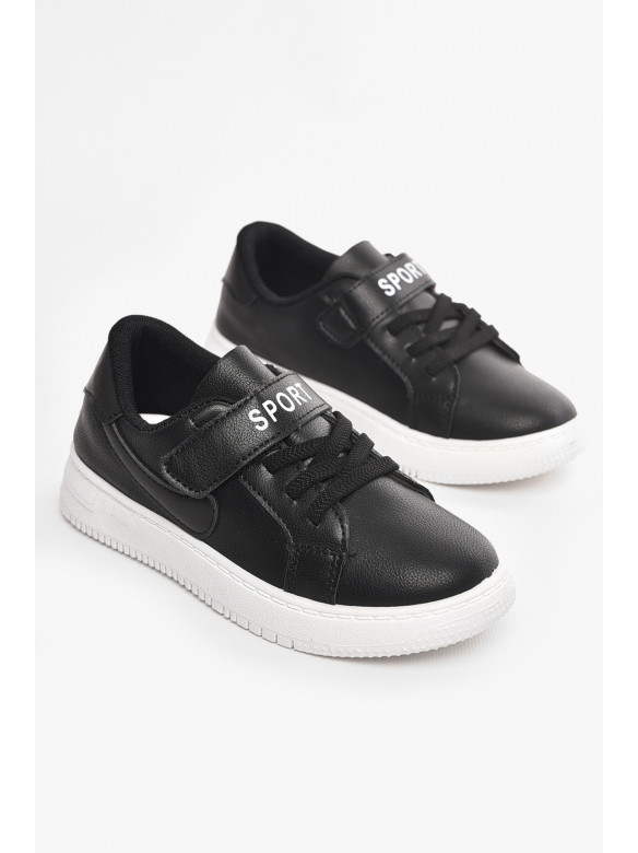 Кросівки дитячі чорного кольору А-329 210384C