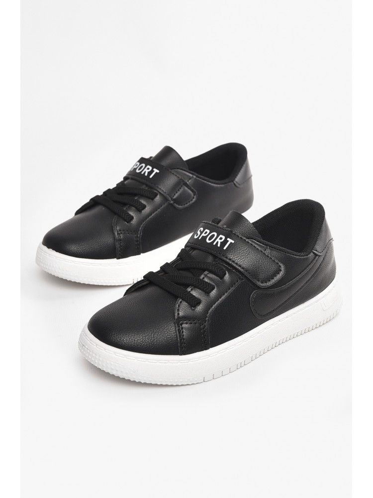 Кросівки дитячі чорного кольору А-329 210384C