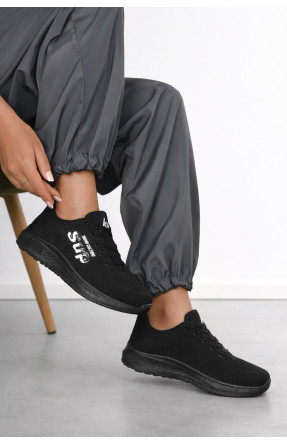 Кроссовки женские черного цвета 100-1 210385C Кроссовки женские черного цвета 100-1 210385C