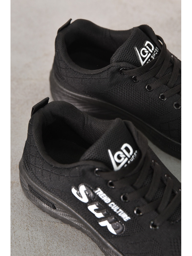 Кроссовки женские черного цвета 100-1 210385C