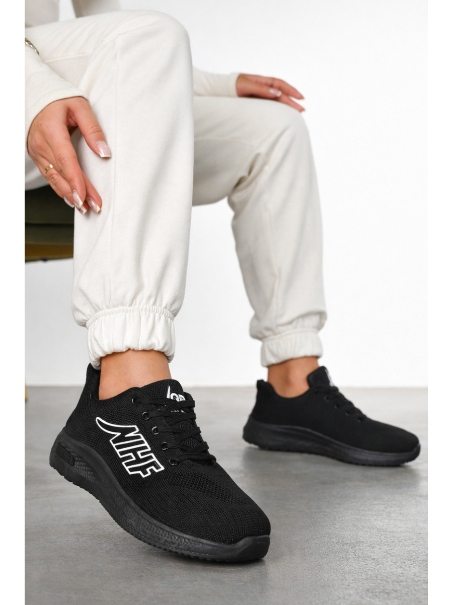 Кросівки жіночі чорного кольору 99-1 210386C