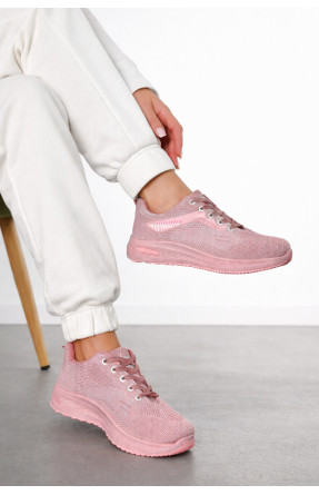 Кроссовки женские розового цвета 98-3 210387C Кроссовки женские розового цвета 98-3 210387C