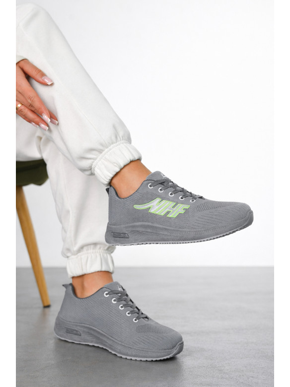 Кросівки жіночі сірого кольору 99-2 210390C