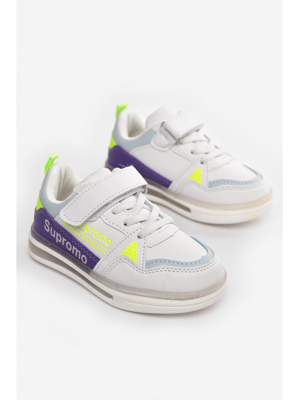 Кросівки дитячі білого кольору Н 6116-3 210394C