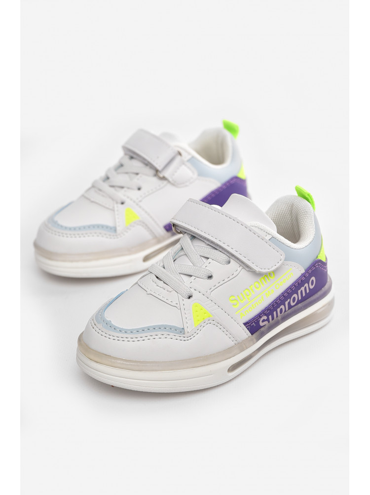 Кросівки дитячі білого кольору Н 6116-3 210394C