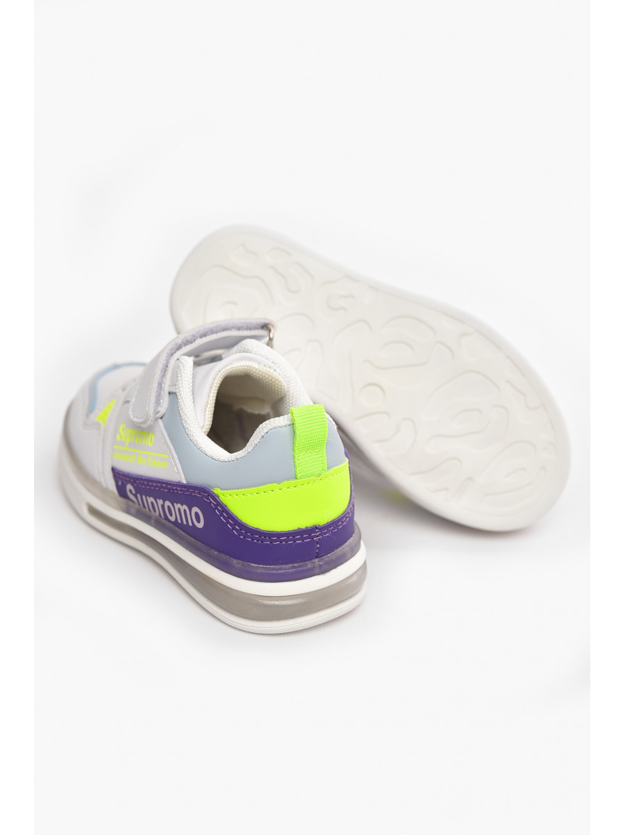 Кросівки дитячі білого кольору Н 6116-3 210394C