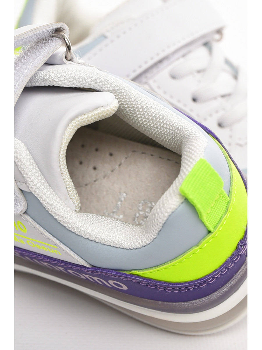 Кросівки дитячі білого кольору Н 6116-3 210394C