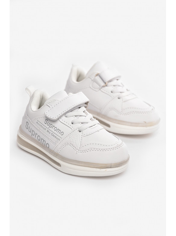 Кросівки дитячі білого кольору Н 6115-2 210395C