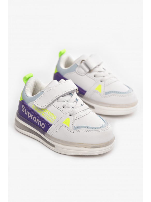 Кросівки дитячі білого кольору Н 6115-3 210396C