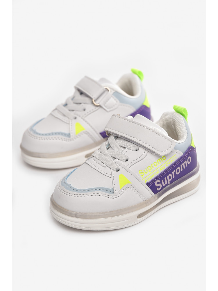 Кросівки дитячі білого кольору Н 6115-3 210396C