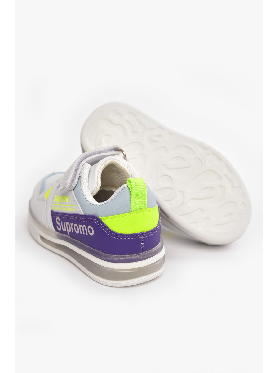 Кросівки дитячі білого кольору Н 6115-3 210396C