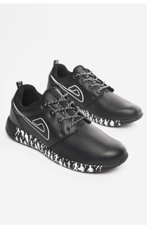 Кроссовки мужские черного цвета а3309-1 210398C Кроссовки мужские черного цвета а3309-1 210398C