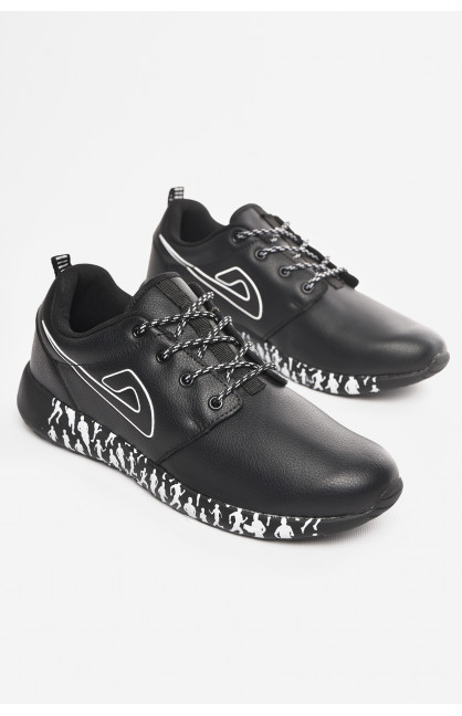 Кроссовки мужские черного цвета а3309-1 210398C