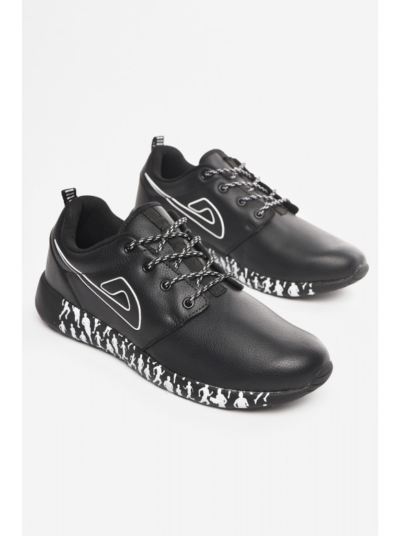 Кроссовки мужские черного цвета а3309-1 210398C