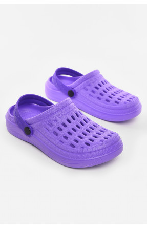 Крокси жіночі фіолетового кольору ДС-62 210410C Крокси жіночі фіолетового кольору ДС-62 210410C