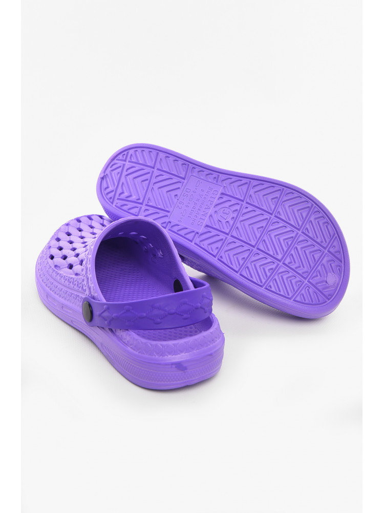 Крокси жіночі фіолетового кольору ДС-62 210410C