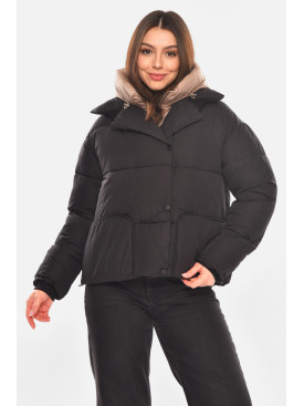 Куртка женская демисезонная черного цвета 88183 210417C