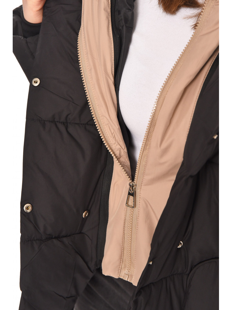 Куртка женская демисезонная черного цвета 88183 210417C