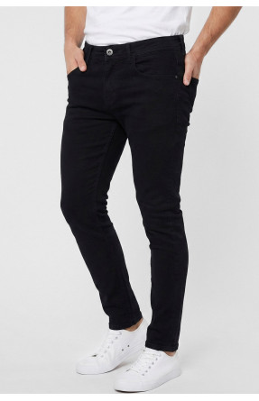 Джинси чоловічі однотонні чорного кольору 8350 210428C