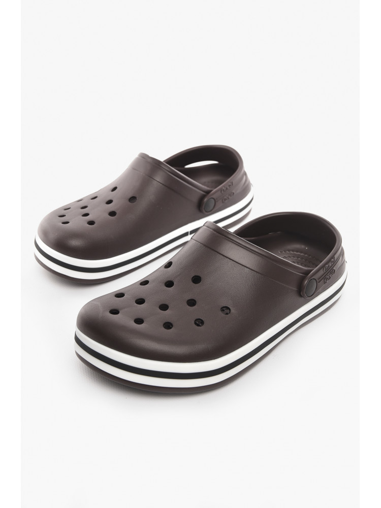 Крокси чоловічі темно-коричневого кольору 520 210440C