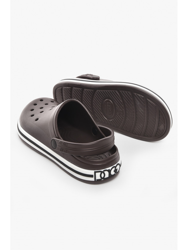 Крокси чоловічі темно-коричневого кольору 520 210440C