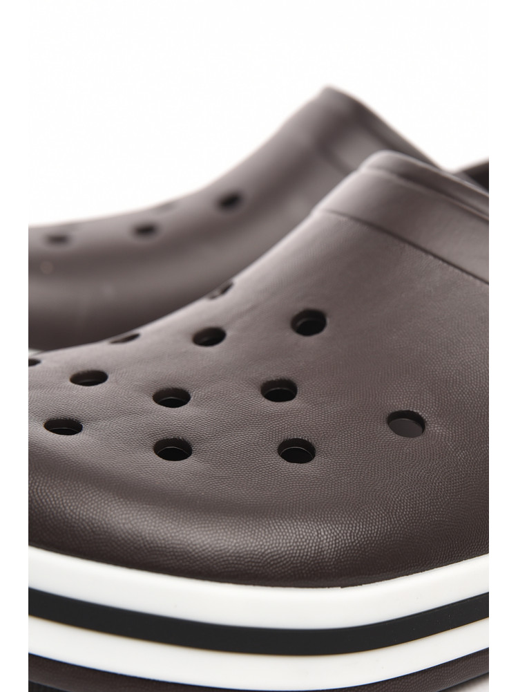 Крокси чоловічі темно-коричневого кольору 520 210440C