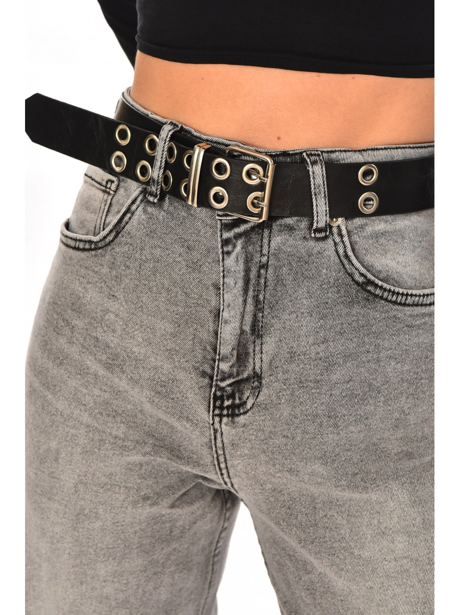 Джинси жіночі однотонні сірого кольору 00620 210450C