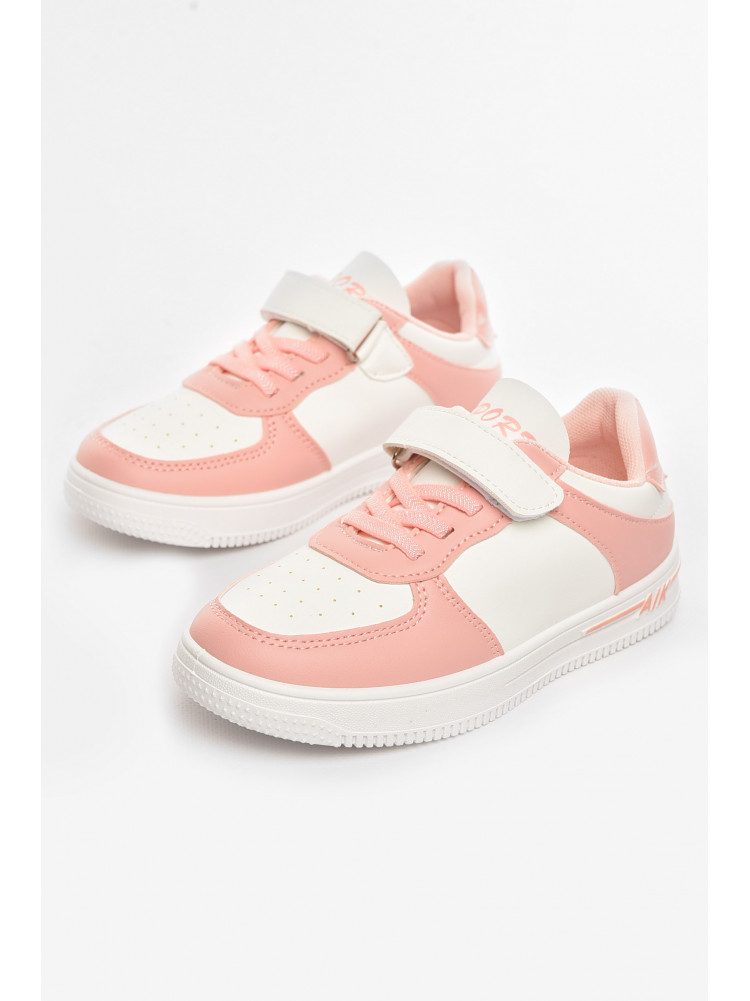 Кросівки дитячі біло-рожевого кольору 503-008 210451C