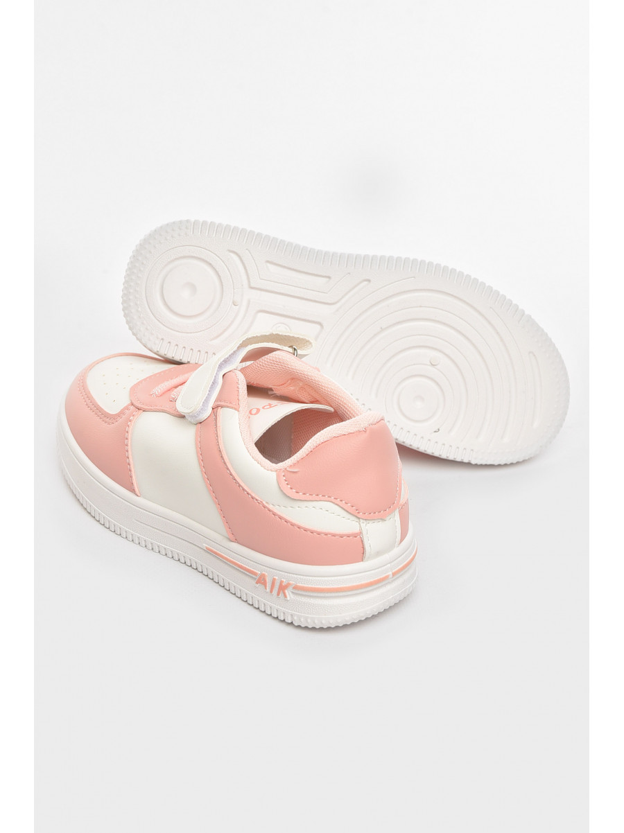 Кросівки дитячі біло-рожевого кольору 503-008 210451C