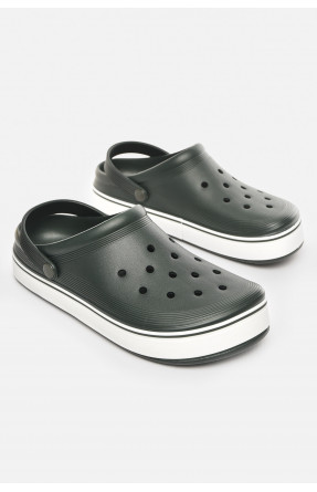 Крокси чоловічі темно-зеленого кольору 523 210453C Крокси чоловічі темно-зеленого кольору 523 210453C