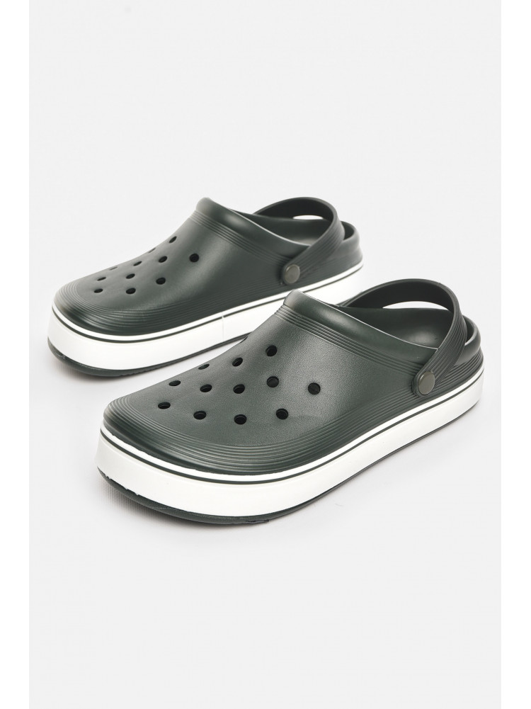 Крокси чоловічі темно-зеленого кольору 523 210453C