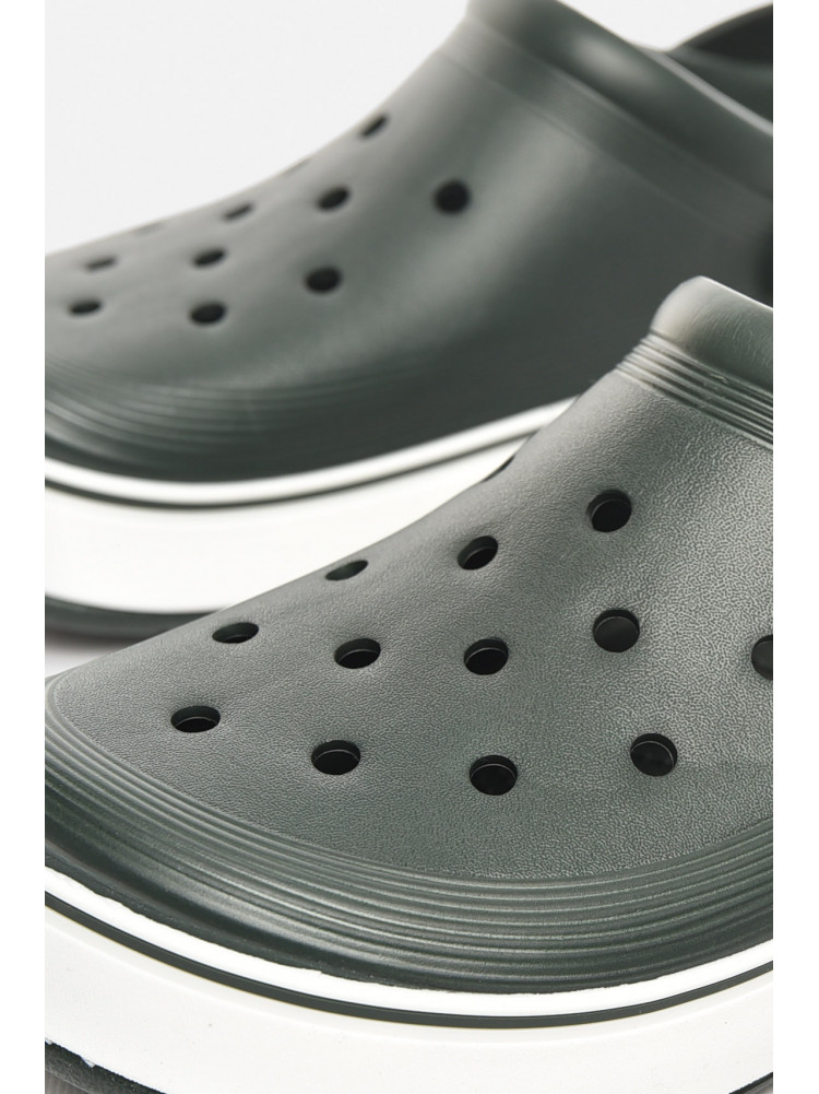 Крокси чоловічі темно-зеленого кольору 523 210453C