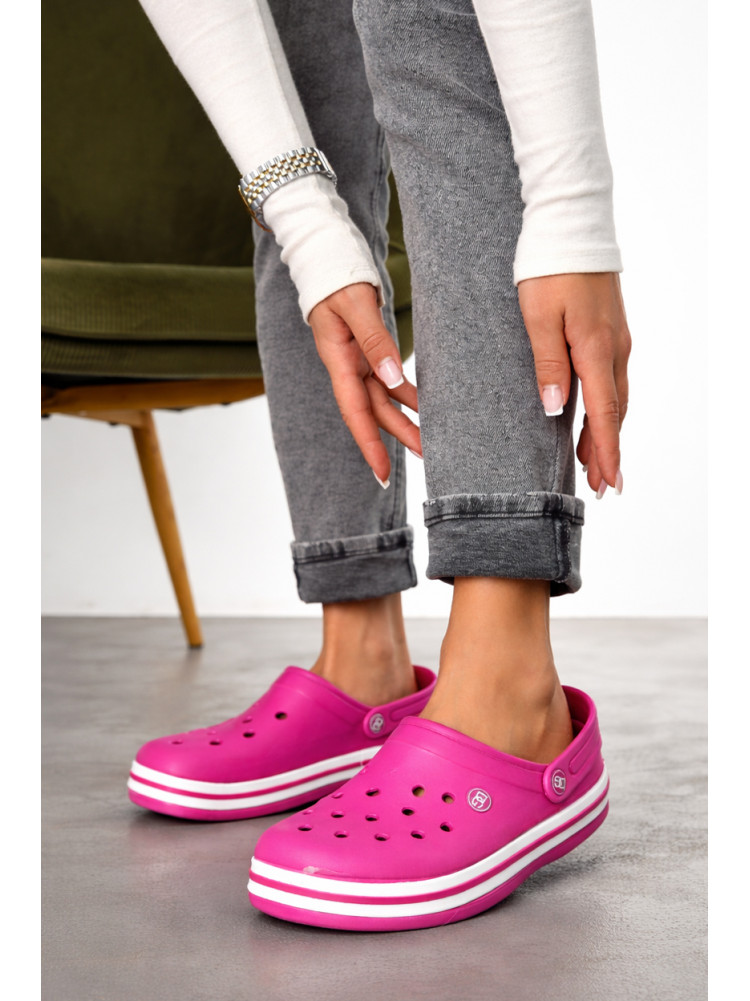 Крокси жіночі малинового кольору 418 210455C