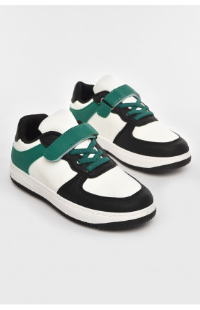 Кросівки дитячі біло-зеленого кольору 536-017 210456C Кросівки дитячі біло-зеленого кольору 536-017 210456C