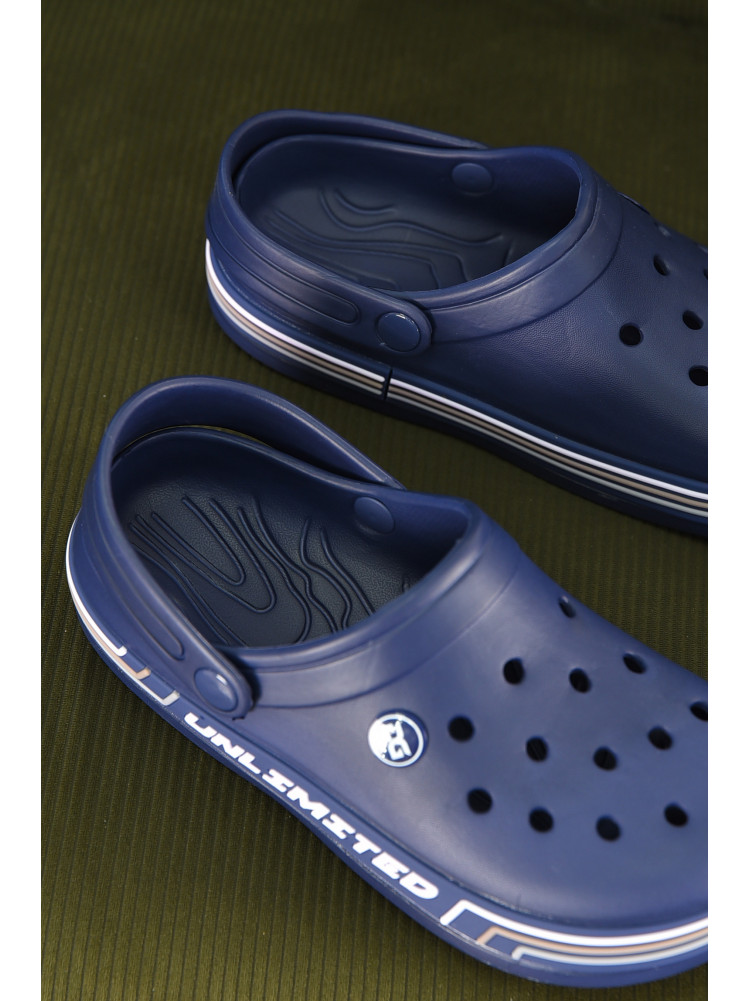 Крокси жіночі темно-синього кольору 602 210459C