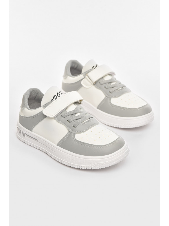 Кросівки дитячі біло-сірого кольору 503-009 210464C