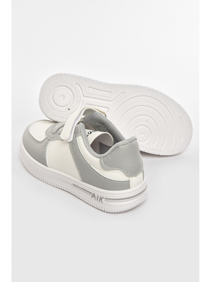 Кросівки дитячі біло-сірого кольору 503-009 210464C