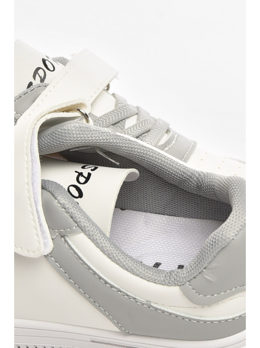 Кросівки дитячі біло-сірого кольору 503-009 210464C