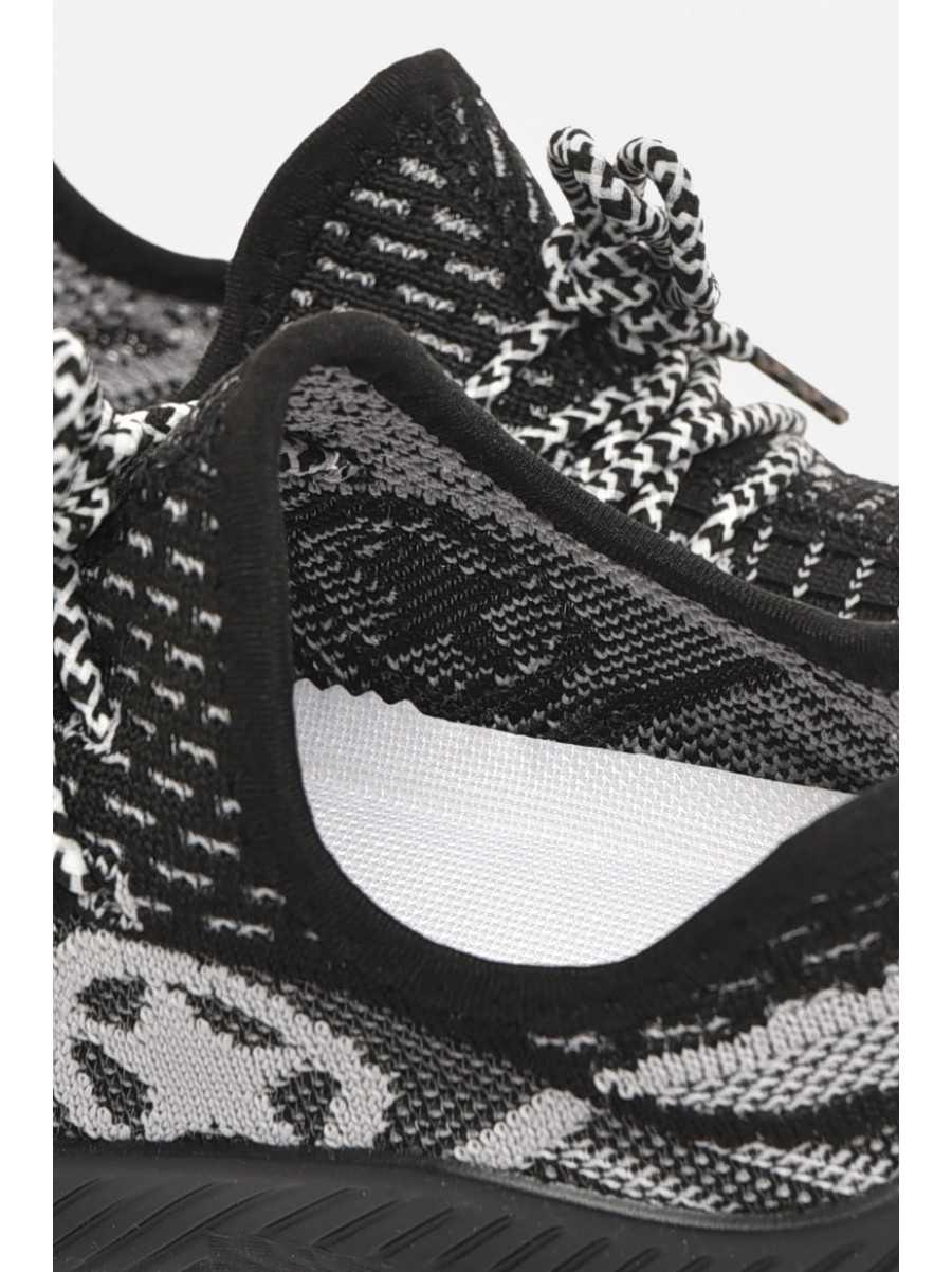 Кросівки дитячі текстильні чорного кольору 553-009 210469C