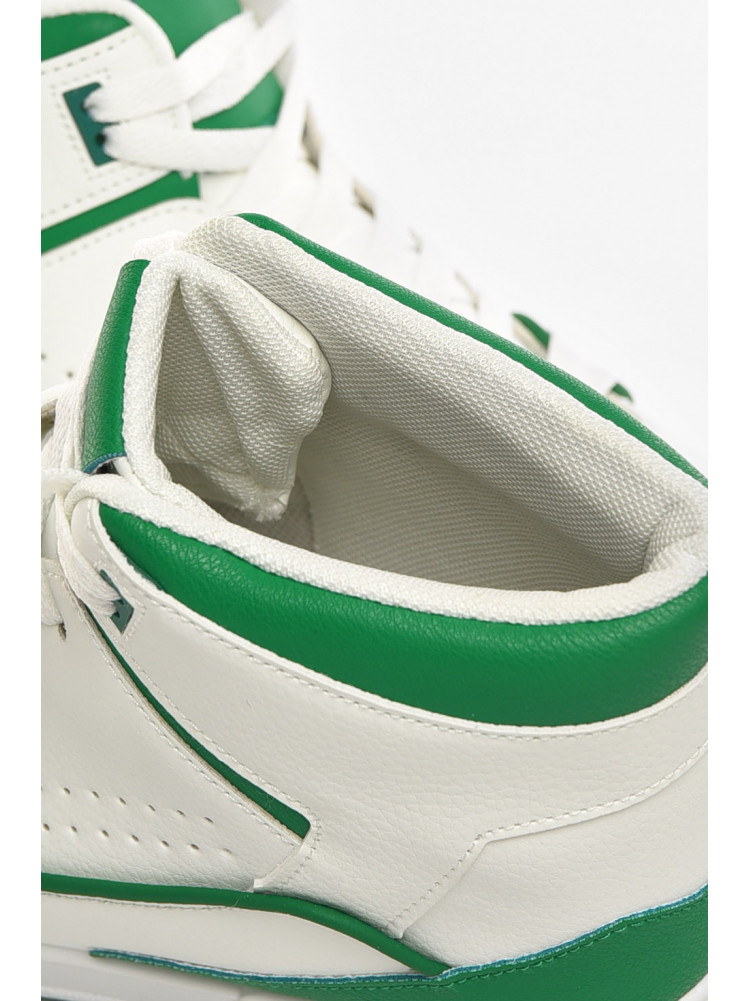 Кросівки чоловічі біло-зеленого кольору L 173-3 210482C