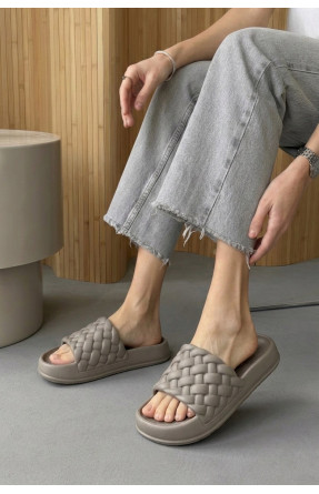 Шлепанцы пена женские серого цвета ПЖ-49 210509C Шлепанцы пена женские серого цвета ПЖ-49 210509C