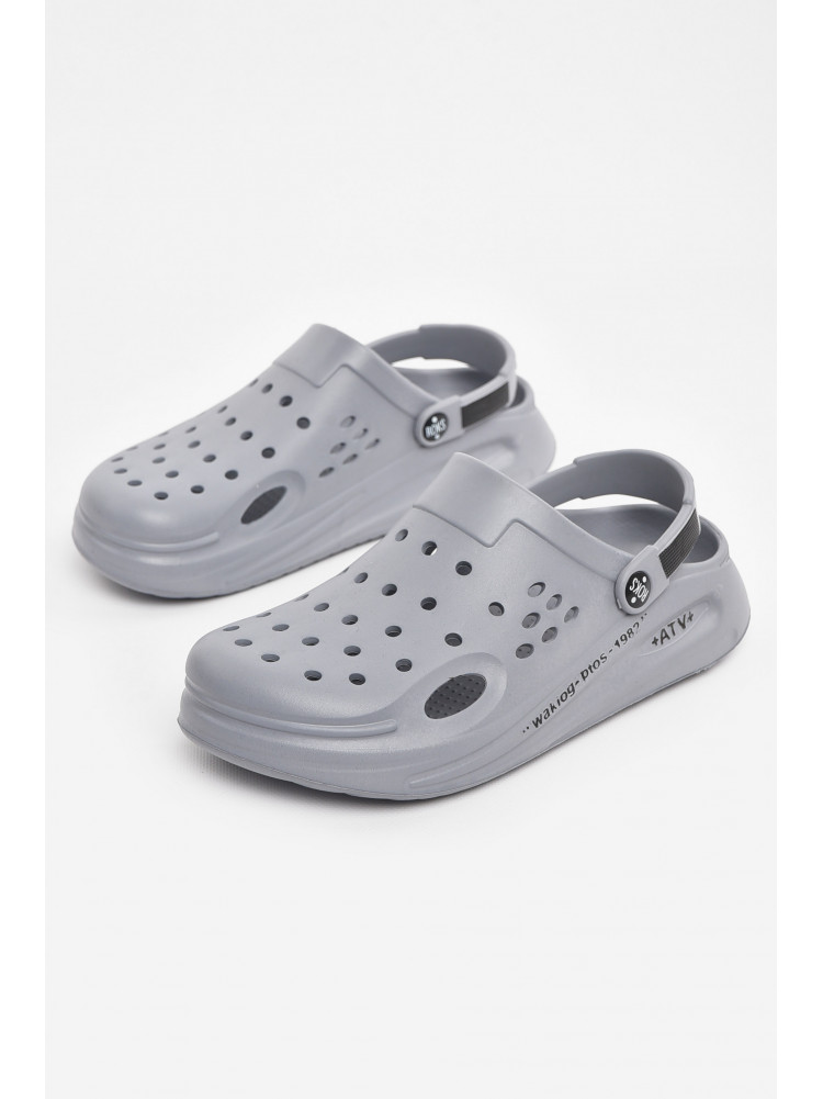 Кроксы мужские серого цвета 516 210516C