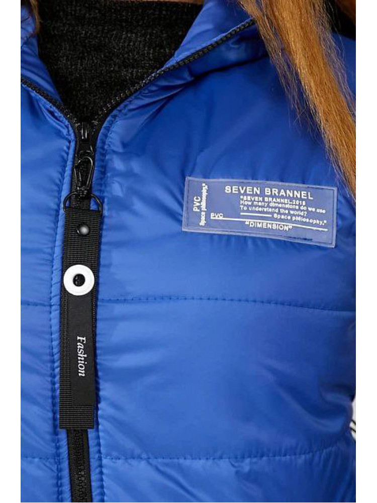 Жилетка женская синего  цвета 17172 210526C