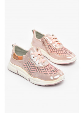 Кроссовки детские летние для девочки розового цвета 9620-3 210556C