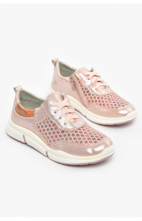 Кросівки дитячі літні для дівчинки рожевого кольору 9620-3 210556C Кросівки дитячі літні для дівчинки рожевого кольору 9620-3 210556C