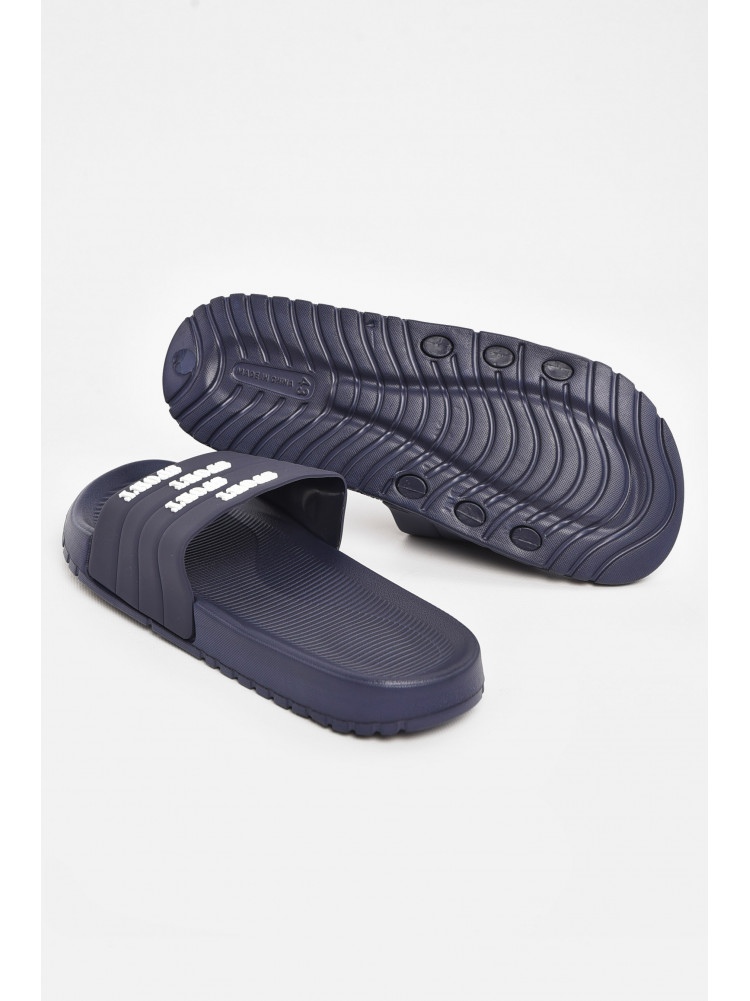 Шлепки мужские синего цвета 953 210559C