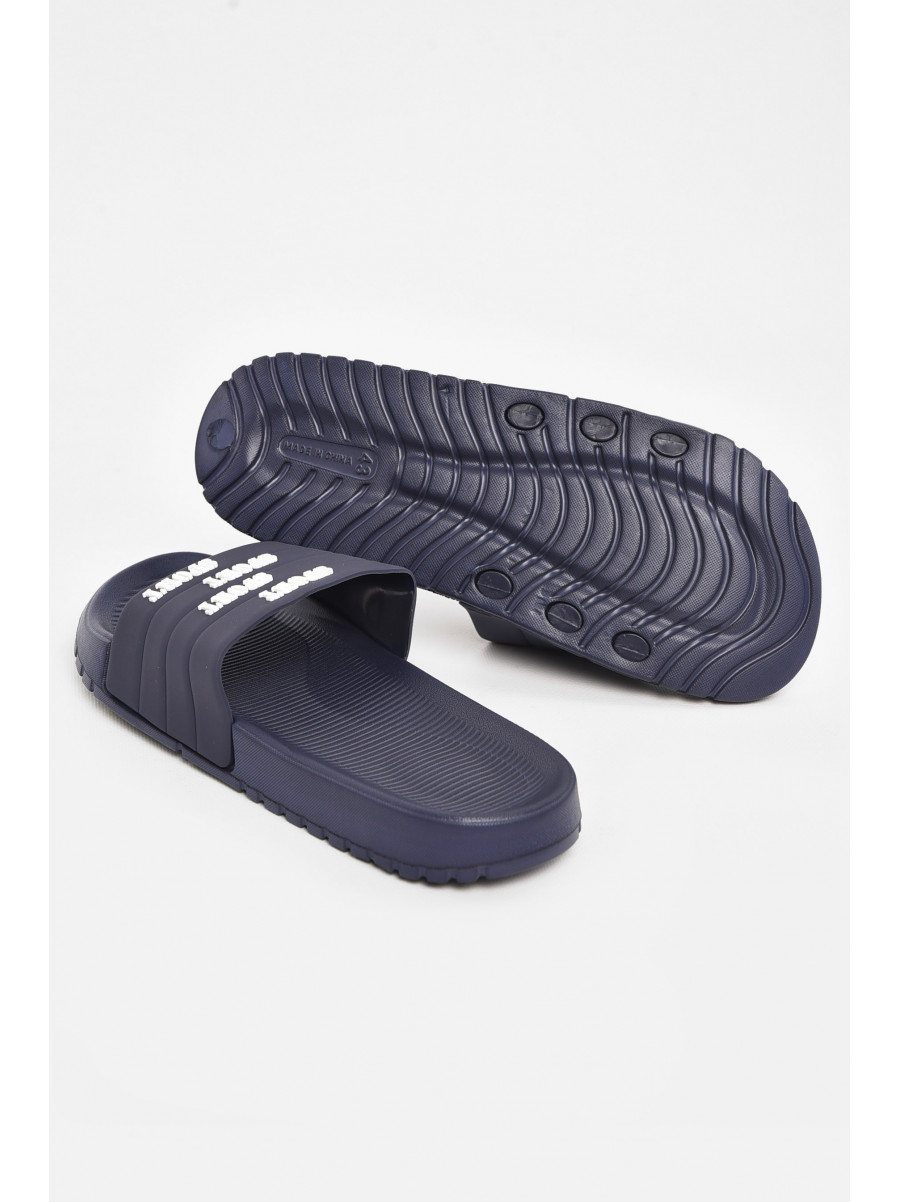 Шлепки мужские синего цвета 953 210559C