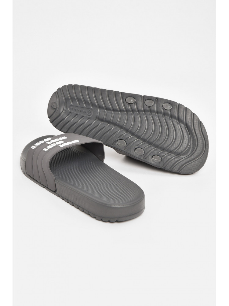 Шльопанці чоловічі сірого кольору 953 210561C